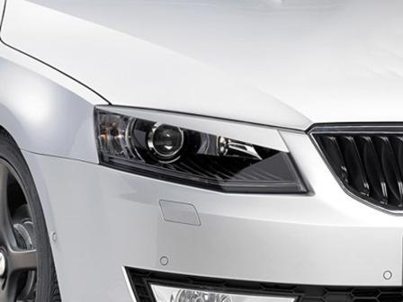 Накладки на фары Skoda Octavia III A7 (2013-2016)