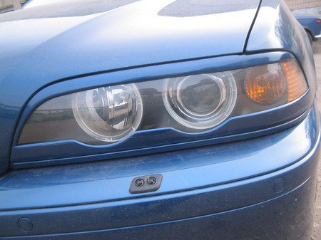 Накладки на фары нижние BMW E39