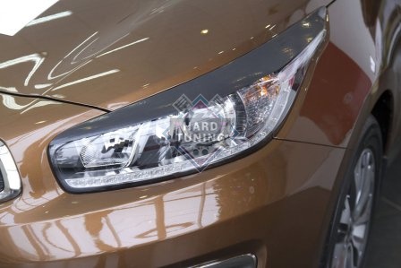 Накладки на фары KIA Ceed 2 хетчбэк 2015-н.в.