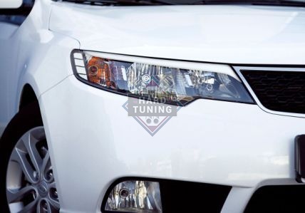 Накладки на фары KIA Cerato 2/Forte 2008-2013