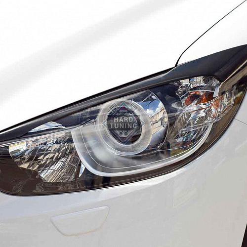 Накладки на фары узкие Mazda CX-5 2011-2015