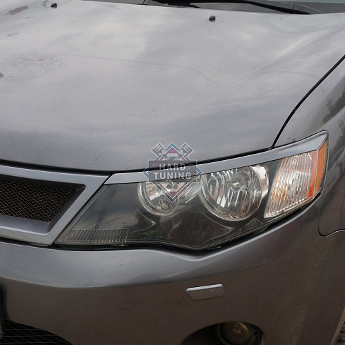 Накладки на фары Mitsubishi Outlander 2 XL