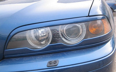 Накладки на фары длинные BMW E39