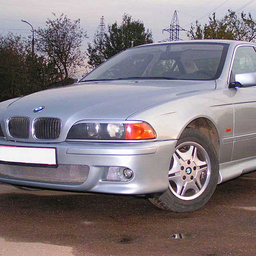 Накладки на фары короткие BMW E39