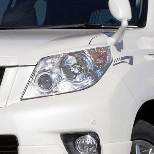 Накладки на фары JAOS Toyota Land Cruiser Prado 150