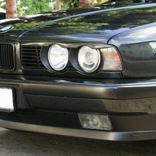 Накладки на фары с вырезом BMW E34 АБС