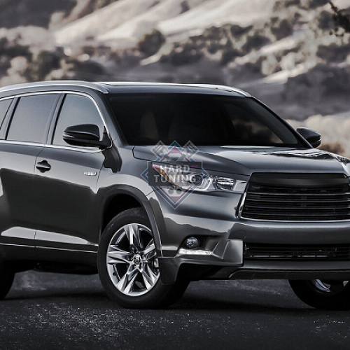 Накладки на фары HT Toyota Highlander АБС пластик