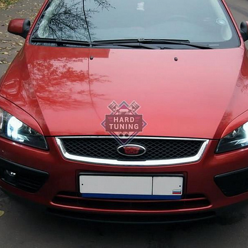 Накладки на фары широкие Ford Focus 2 2004-2008