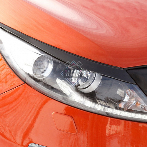 Накладки на фары прямые KIA Sportage 3 SL