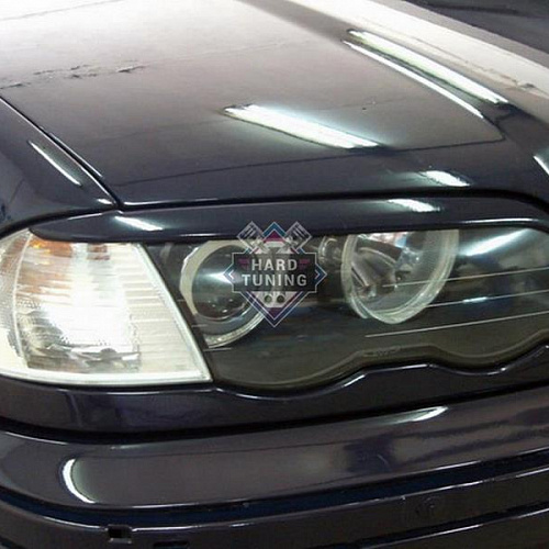 Накладки на фары BMW E46 седан дорестайл