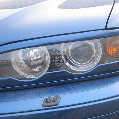Накладки на фары длинные BMW E39
