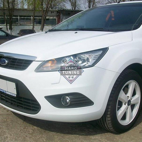 Накладки на фары узкие Ford Focus 2 2008-2011