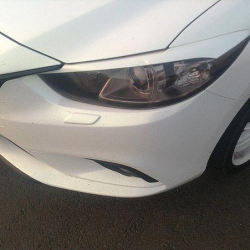 Накладки на фары фигурные Mazda 6 GJ 2012-2018