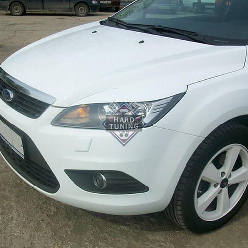 Накладки на фары широкие V1 Ford Focus 2 2008-2011