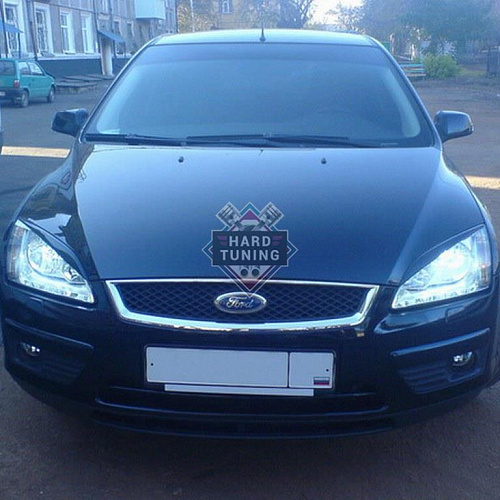 Накладки на фары узкие Ford Focus 2 2004-2008