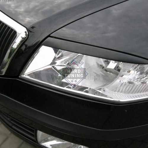 Накладки на фары Skoda Octavia II FL (2004-2008)