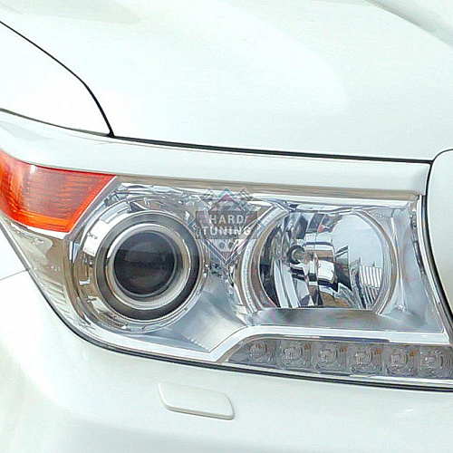 Накладки на фары Toyota Land Cruiser 200 (2012-2015)